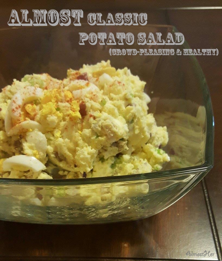Check out this amazing potato salad at Almost Her Blog!